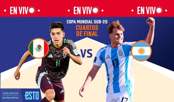México vs Argentina: Sigue en vivo el juego de la selección en el Mundial sub 20