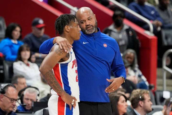 Pistons coach gives injury update on young guard, veteran wing