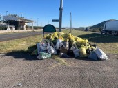 La carretera Chihuahua - Juárez entre toneladas de basura y el riesgo de "megabaches"