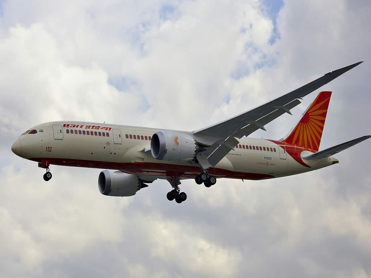 Air India flight lands safely in Birmingham after mid