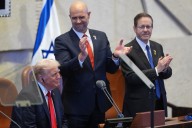Israel lauds Trump during visit for living hostages' release