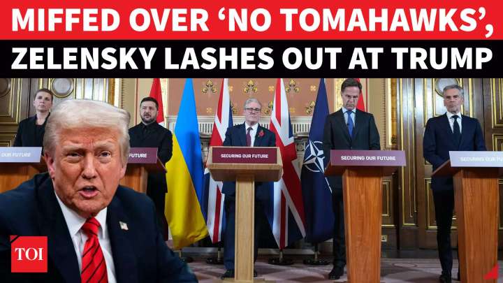 Zelensky ‘CHIDES’ Trump Amid Tussle Over Tomahawk Missiles | ‘US Came To Help Only After UK, France’