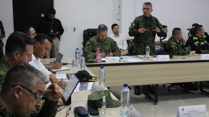Recompensas por criminales y aumento en capacidades de la Fuerza Pública, los principales anuncios para la seguridad de Arauca