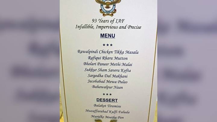 Muridke Meetha Pan, Balakot Tiramisu: IAF roasts Pak with anniversary menu