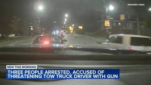 3 in custody after tow truck driver chased, has gun pointed at him in Englewood, Chicago police say