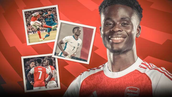 Bukayo Saka exclusive: Arsenal and England forward ready to take the next step for club and country