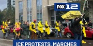 Portlanders rally for, against ICE after ‘Emergency Naked Bike Ride’