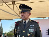 Asume coronel Mauricio Cansino Báez mando interino de la Guarnición Militar