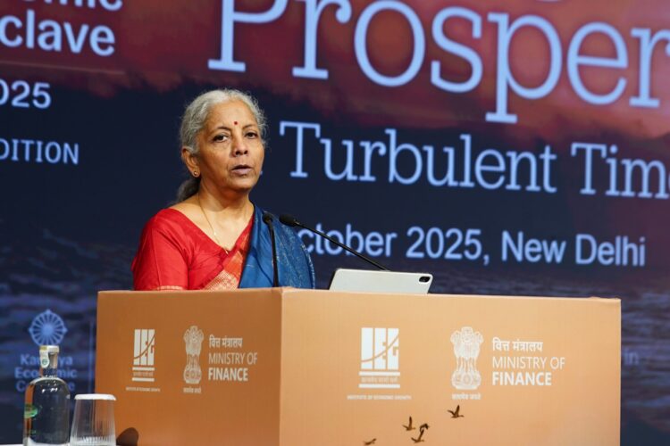 India’s Growth Firmly Anchored In Domestic Factors Amid Global Volatility: FM Sitharaman