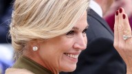 Queen Maxima undergoes autumn makeover in £100 cropped denim jacket