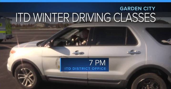 Today In Your Neighborhood: ITD free winter driving classes & Idaho Steelheads home game