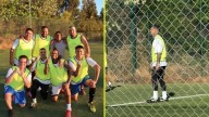 "Buen partido, equipo": Los detalles de la pichanga de Rauw Alejandro con Arturo Vidal y Mauricio Isla en Chile
