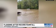 Flooding after record rainfall