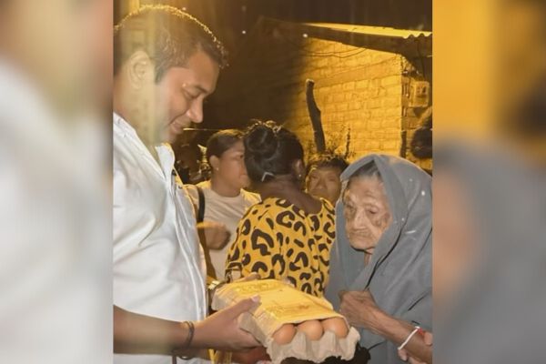 Por fuerte ola invernal Alcalde de Maicao entrega ayudas humanitarias a familias afectadas
