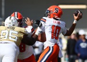 SU football embracing youth movement in lost season (PFF grades, snap counts)