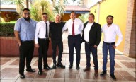 Reunión Cruz, La Torres y Quezada, reafirmaron trabajar rumbo al 2027