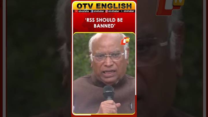 Mallikarjun Kharge Calls For Ban On RSS, Cites Vallabhbhai Patel’s Views