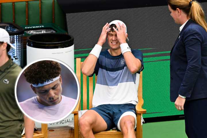 Ben Shelton Drops Heartfelt Message to Holger Rune as He Suffers Horrible Injury at Stockholm