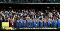 India and Australia players wear black armbands in tribute to teen cricketer Ben Austin