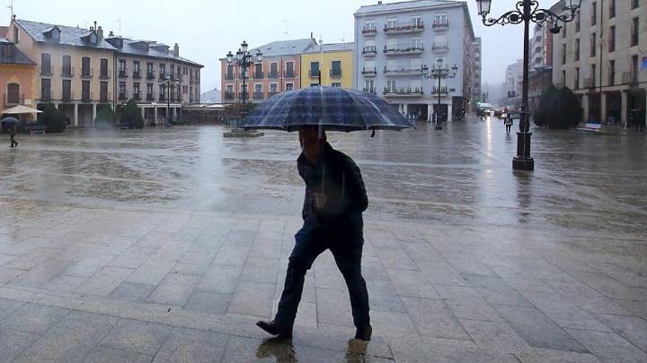 Alerta de la Aemet por lluvias: las primeras precipitaciones del otoño llegan a Castilla y León