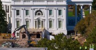 White House East Wing demolished to make way for Trump ballroom, AP photos show