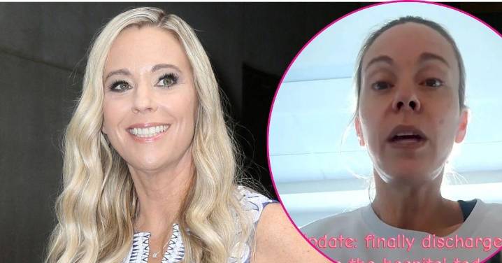 Kate Gosselin Addresses 'Life-Altering' Leg Injury After Being Discharged From Hospital