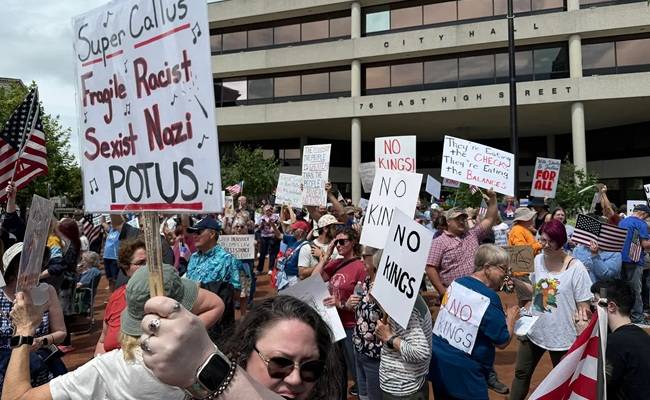 No Kings Protest Against Trump