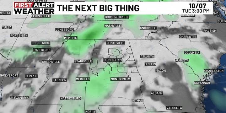 First Alert Weather: Showers return next week after dry stretch