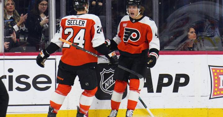 Trevor Zegras scores 2 goals and Flyers slip past Isles 4