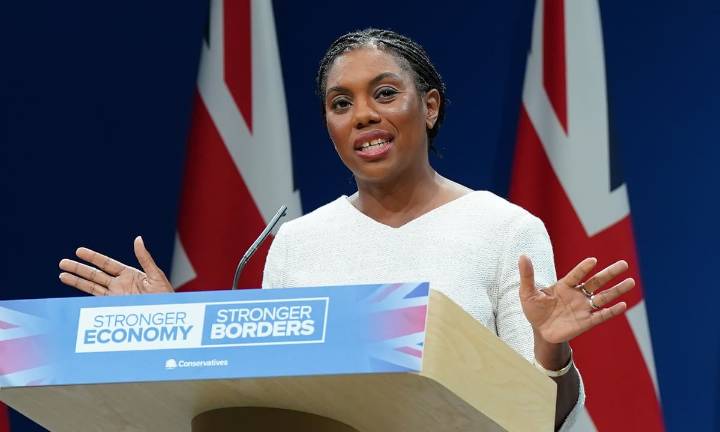 Badenoch vows to abolish stamp duty as she closes Tory conference