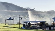 Brush fire briefly threatens homes in 4S Ranch