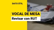 Revisa acá si eres vocal de mesa en las elecciones del 16 de noviembre