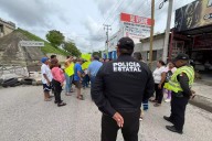 Vecinos bloquean el Periférico de Mérida como protesta por la instalación de una nueva gasolinera