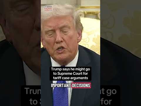 Trump says he might travel to Supreme Court