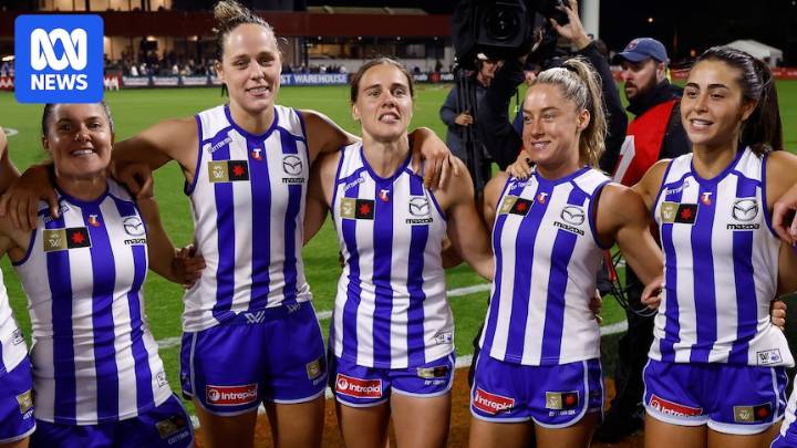 North makes history with 24th consecutive AFLW win, Carlton finals