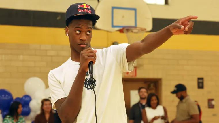 AJ Dybantsa has a two-word answer for why he chose to play at BYU
