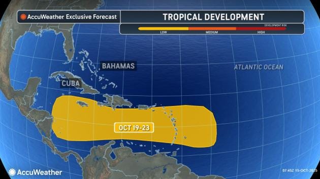 How quiet will tropics be in remaining weeks of season?