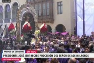 Presidente José Jerí rinde homenaje al Señor de los Milagros
