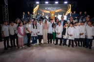 El Gobernador Zdero acompañó el 108° Aniversario de La Verde inaugurando la repavimentación de la avenida principal