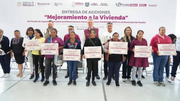 Entrega José Chedraui apoyos para mejorar viviendas en La Resurrección