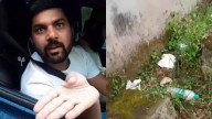 Bihar tourists litter in Darjeeling, local man makes them clean it up