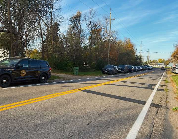 One suspect in Devils Lake car theft, crash detained; another remains at large