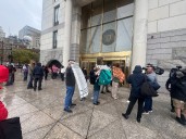Pro-Palestinian protester accused of breaking Boston officer’s nose held on $10K bail