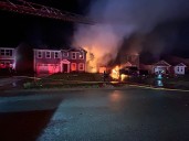 Camby Fire and Explosion Damages Four Homes