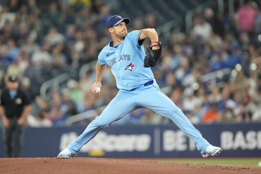 Scherzer, Bichette y Bassitt fuera del roster de los Azulejos para la Serie Divisional ante Yankees