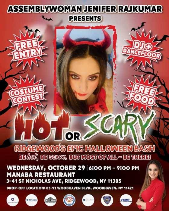 AM Rajkumar to host free ‘Hot or Scary’ Halloween party in Ridgewood