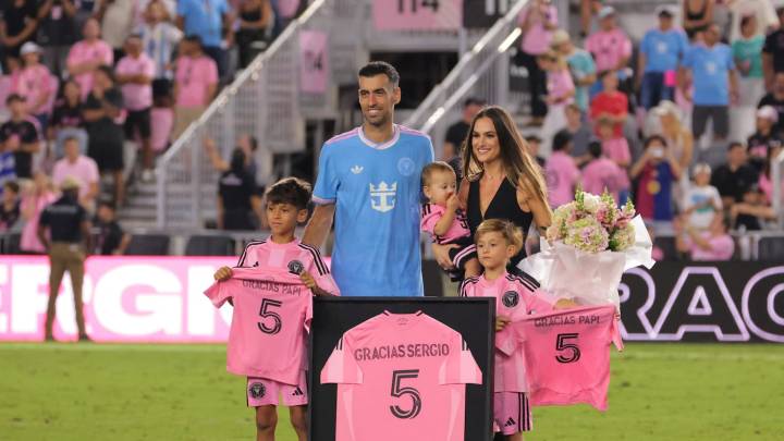 Así fue la despedida para Busquets: Gracias, Sergio ‘5’