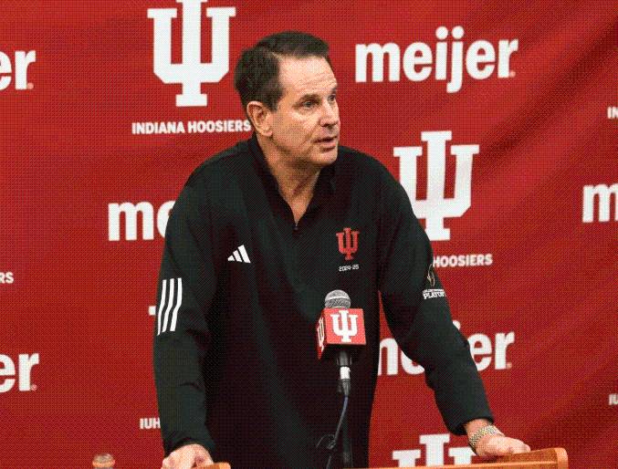 Indiana Hoosier Football Coach Curt Cignetti Talks Preparation for Oregon