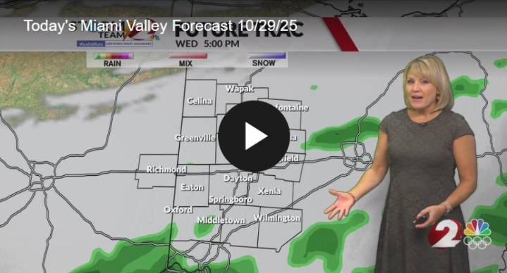 Rain chances are increasing and cooler afternoons are here