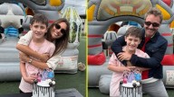 Con juegos inflables y torta personalizada: Benjamín Vicuña y Pampita celebraron a lo grande el cumpleaños de su hijo Benicio
